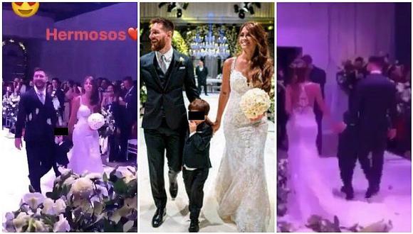 La boda de Messi y Antonella: esto es lo que no se vio de la ceremonia civil (VIDEOS)