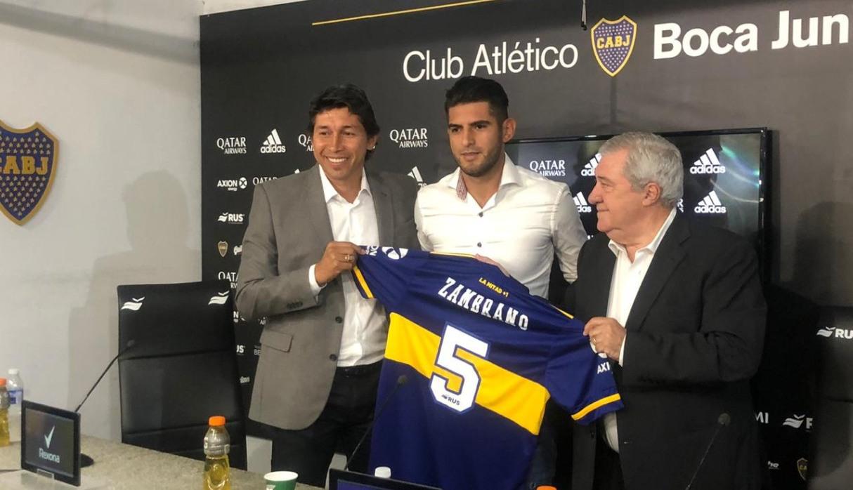 Jorge Bermúdez llenó de elogios a Zambrano. (Foto: @PampaAranda)