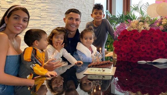 Cristiano Ronaldo dedica romántico mensaje a Georgina Rodríguez en el día de su cumpleaños. (Foto: @georginagio)