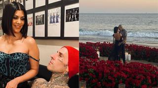 Kourtney Kardashian y Travis Barker se comprometieron: “Para siempre”