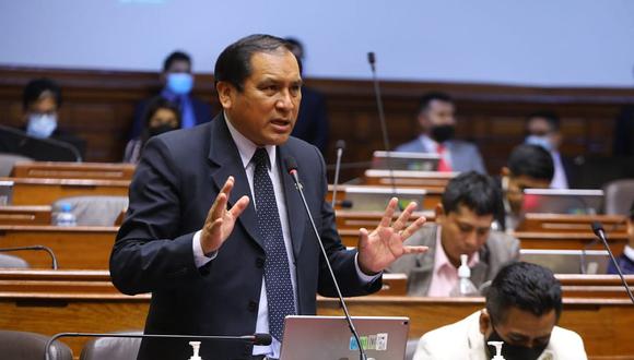 Flavio Cruz, vocero de Perú Libre. (Foto: Congreso)