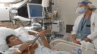 Paciente y doctora cantan juntos y protagonizan tierno video durante la pandemia del Covid-19 | VIDEO