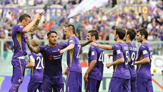 Fiorentina con el peruano Juan Manuel Vargas de titular vence 3-1 al Cesena