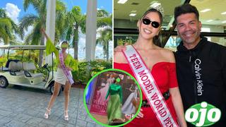 Gaela Barraza impactó en las semifinales del ‘Miss Teen Model World 2023′: “La corona es tuya”, celebra Danuska