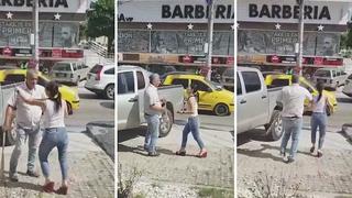 Mujer encuentra a su esposo con la amante y se venga de la peor manera (VIDEO)