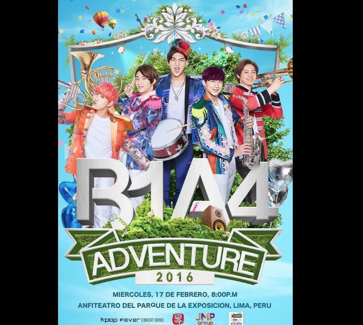 KPOP: B1A4 llega a Perú con gira latinoamericana