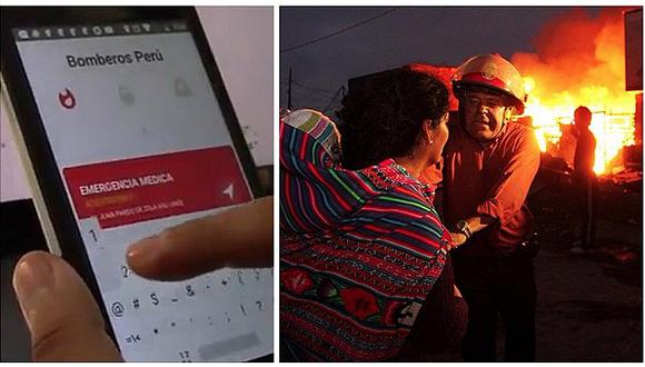 Bomberos llegarán más rápido a emergencias con app creada por jóvenes peruanos