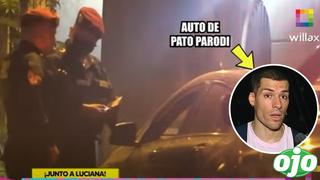 Patricio Parodi es intervenido por la Policía, pero agentes le piden videosaludo 