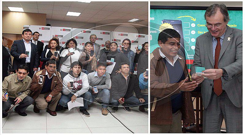 Mininter entrega celulares recuperados a dueños (VIDEO)