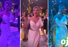 El atrevido y sexy baile de Maritere Braschi en su boda con Guillermo Acha | VIDEO