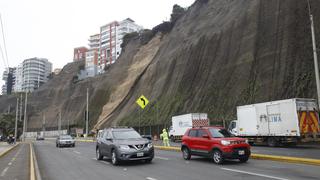 Barranco: tramo de la Costa Verde en el sentido de sur a norte seguirá cerrado por cambio de geomallas