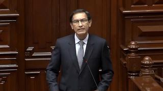 Vizcarra afronta vacancia: “No existe una prueba fehaciente y no lo habrá porque no he cobrado soborno alguno”