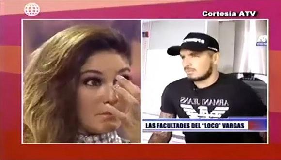 Tilsa Lozano: así reaccionó la exvengadora al ver en TV a Juan Manuel Vargas (VIDEO)