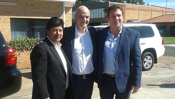 El presidente de la FIFA, Gianni Infantino, visitará a Perú 
