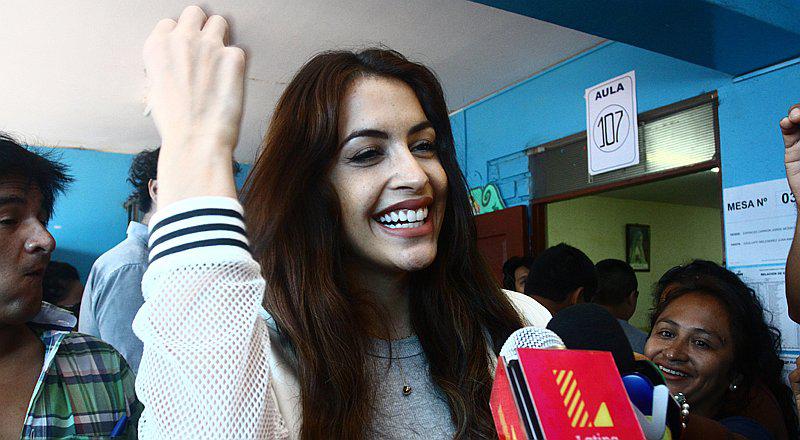 Milett Figueroa lamenta escándalo de Vania Bludau y Christian Domínguez 