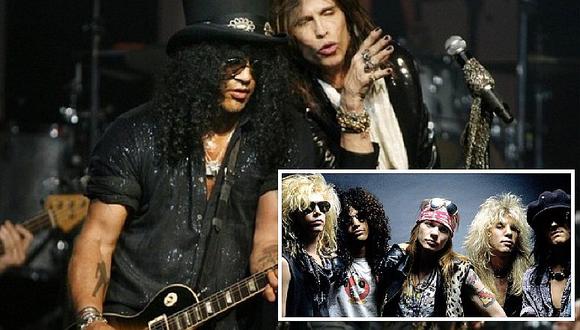 ¿Guns N' Roses irá al concierto de Aerosmith?