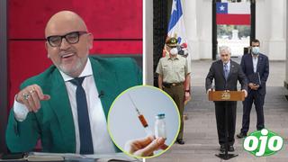 Beto Ortiz se defiende: “en Chile se asustaron y decidieron que ya no quieren vacunar extranjeros” | VIDEO