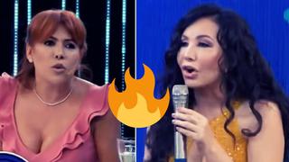 Magaly Medina y Janet Barboza se dicen de todo en vivo al discutir por quien tiene más cirugías | VIDEO