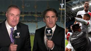 Periodistas de Telemundo elogian a Perú: "Fue el mejor partido de la Copa América"│VIDEO