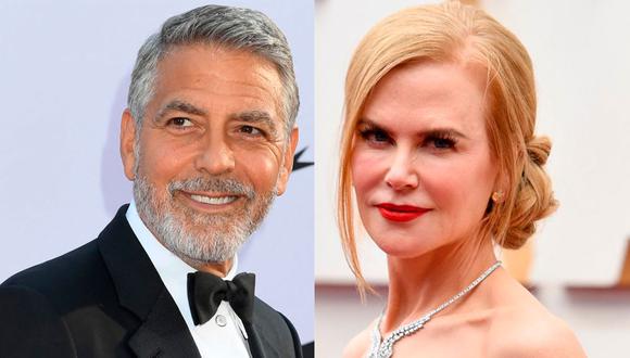 Nicole Kidman le hizo una apuesta a su gran amigo George Clooney en la década de los 90 (Foto: AFP)