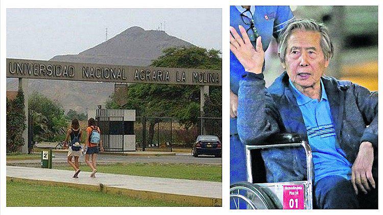 ​Alberto Fujimori pidió pensión a la Universidad Agraria La Molina