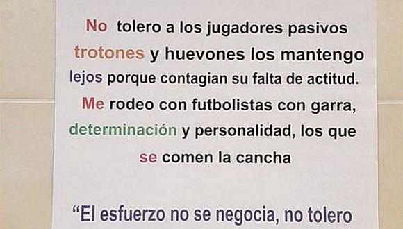 Universitario: José "Puma" Carranza arengó a sus jugadores con este mensaje