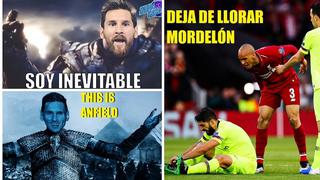 Los mejores memes de la goleada 4-0 del Liverpool al Barcelona
