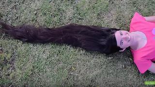 'Rapunzel argentina': la historia detrás de la mujer con el cabello más largo del mundo