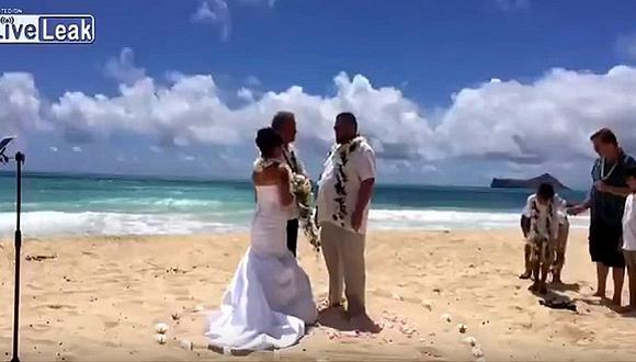 YouTube: Novio arruina de la peor manera el día de su boda [VIDEO]