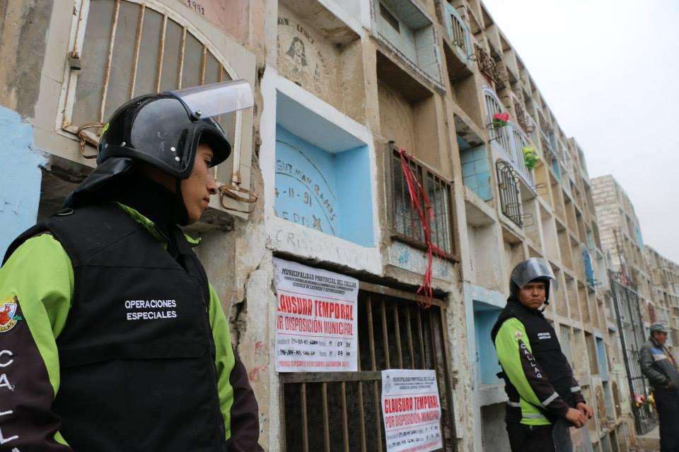 Municipalidad del Callao clausuró cementerio Santa Rosa
