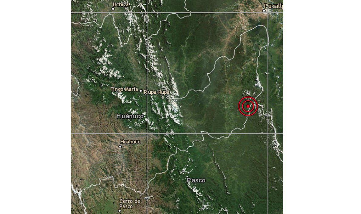 Sismo de 5.3 grados asusta a población de Huánuco