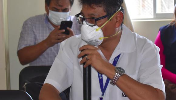Tacna. El Director Regional de Salud Tacna, el médico Juan Manuel Cánepa Yzaga, confirmó el tercer caso de coronavirus en esta ciudad.