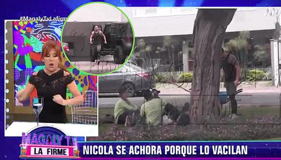 Nicola Porcella 'cuadra' a jardineros que le bromearon (VIDEO)