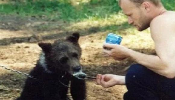Encontró un oso, lo crió cuatro años, pero terminó devorado por el animal (FOTOS)
