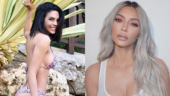 Stephanie Valenzuela imita a Kim Kardashian con look