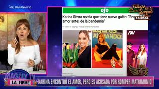 Magaly Medina a Karina Rivera: “Nadie basa su felicidad en el llanto de otras personas”│VIDEO