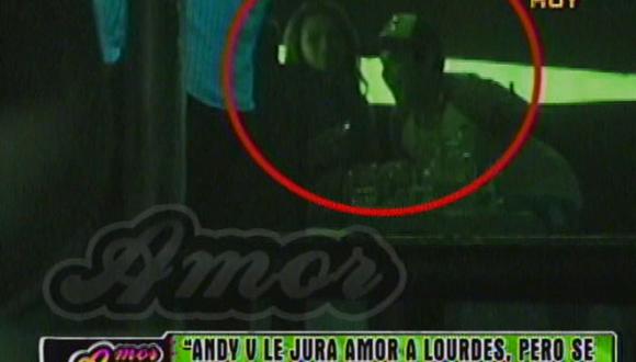 Andy V le jura amor a Lourdes Sacín pero se vacila con bailarina de Alma Bella [VIDEO] 
