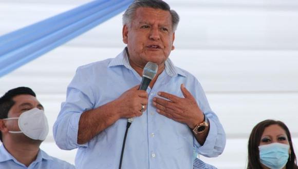 Acuña Peralta se pronunció a pocas horas de que el Congreso debata y vote la vacancia del jefe de Estado. (Foto: GEC)