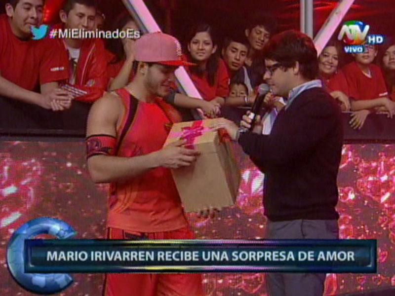 Combate: ‪Mario Irivarren recibió romántica sorpresa de Ivana Yturbe‬