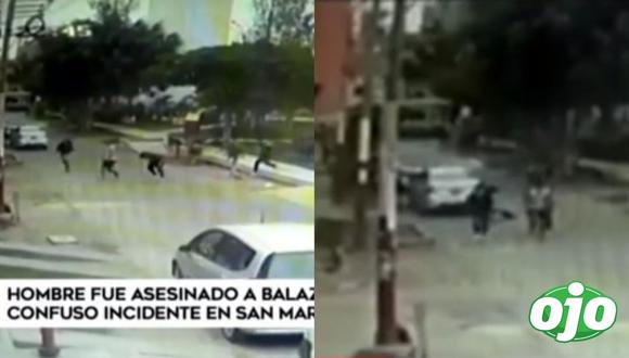 Hombre fue asesinado en San Martín de Porres. Fotos y video: América TV