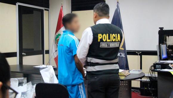 El adolescente aceptó los cargos tras ser detenido por la Policía. (Foto: Corte Superior de Justicia de Lima Norte/Twitter)