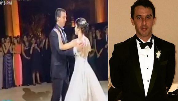 ¡De ensueño! Así fue la boda de Mijael Garrido Lecca y su primer baile de casado (VIDEO)