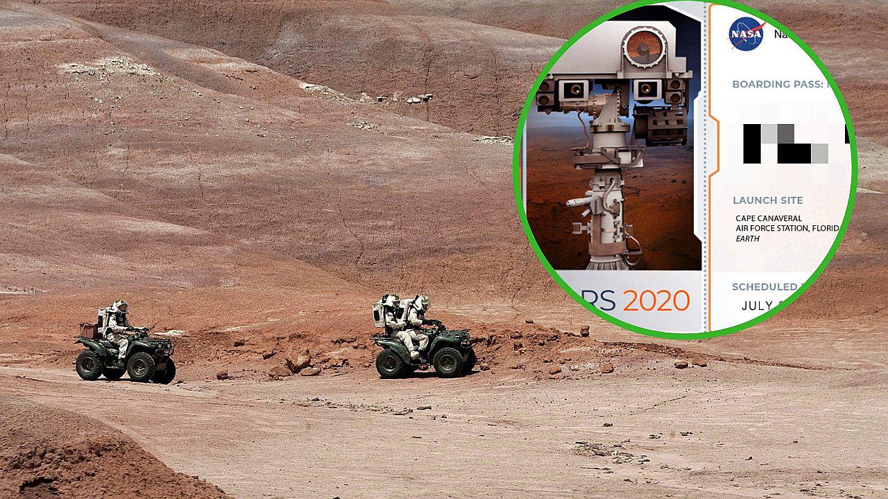 ¿Cómo hacer para que Mars 2020 de la NASA "escriba" mi nombre en Marte?