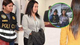 Keiko Fujimori llega a la Sala Penal Nacional para control de identidad (FOTOS Y VIDEO)