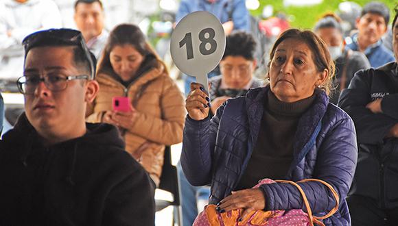 Los interesados deben presentarse 20 minutos antes de la hora programada. Foto: Indecopi