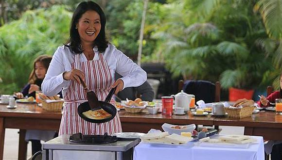 Elecciones 2016: Keiko Fujimori desayuna con su familia y prepara este platillo  