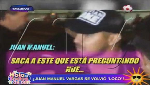 ¿El 'Loco' Vargas amenazó a periodista por preguntar sobre Tilsa Lozano?