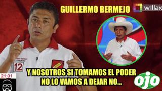 Congresista electo por Perú Libre, Guillermo Bermejo: “si tomamos el poder no lo vamos a dejar” 