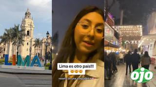 Joven arequipeña quedó maravillada al visitar Lima: “Es otro país” 