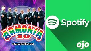 Cuánto ganaría ‘Armonía 10′ por sus canciones en ‘Spotify’